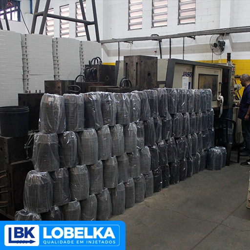 injeção plástica para grande produção industrial